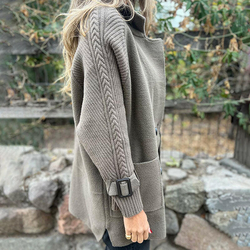 Isolina™ — Mid-Length Double-Breasted Coat