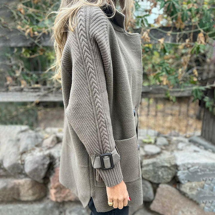 Isolina™ — Mid-Length Double-Breasted Coat